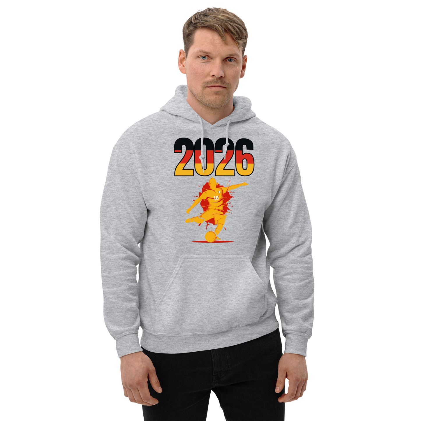 Germany World Cup 2026 Fitted Hoodie | Let's_Play