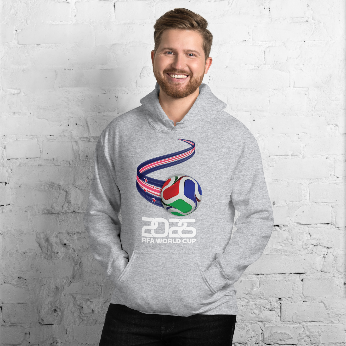 New Zealand World Cup 2026 Fitted Hoodie | Trionda