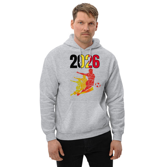 Belgium World Cup 2026 Fitted Hoodie | Rising_Jist