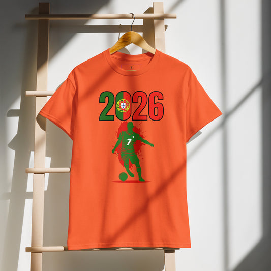 Portugal World Cup 2026 Premium T-Shirt | Slick_Move_GR