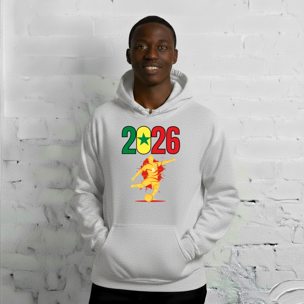 Senegal World Cup 2026 Fitted Hoodie | Let's PLay