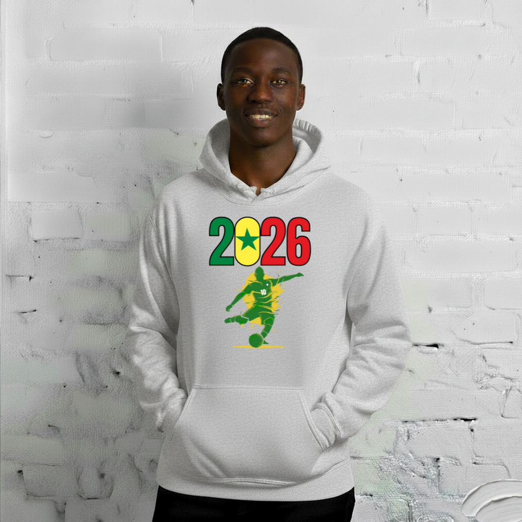 Senegal World Cup 2026 Fitted Hoodie | Let's_Play_GR
