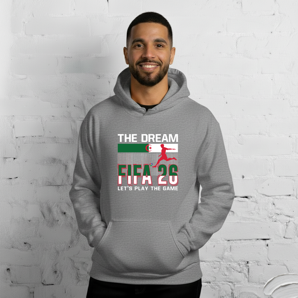 Algeria World Cup 2026 Fitted Hoodie | The_Dream
