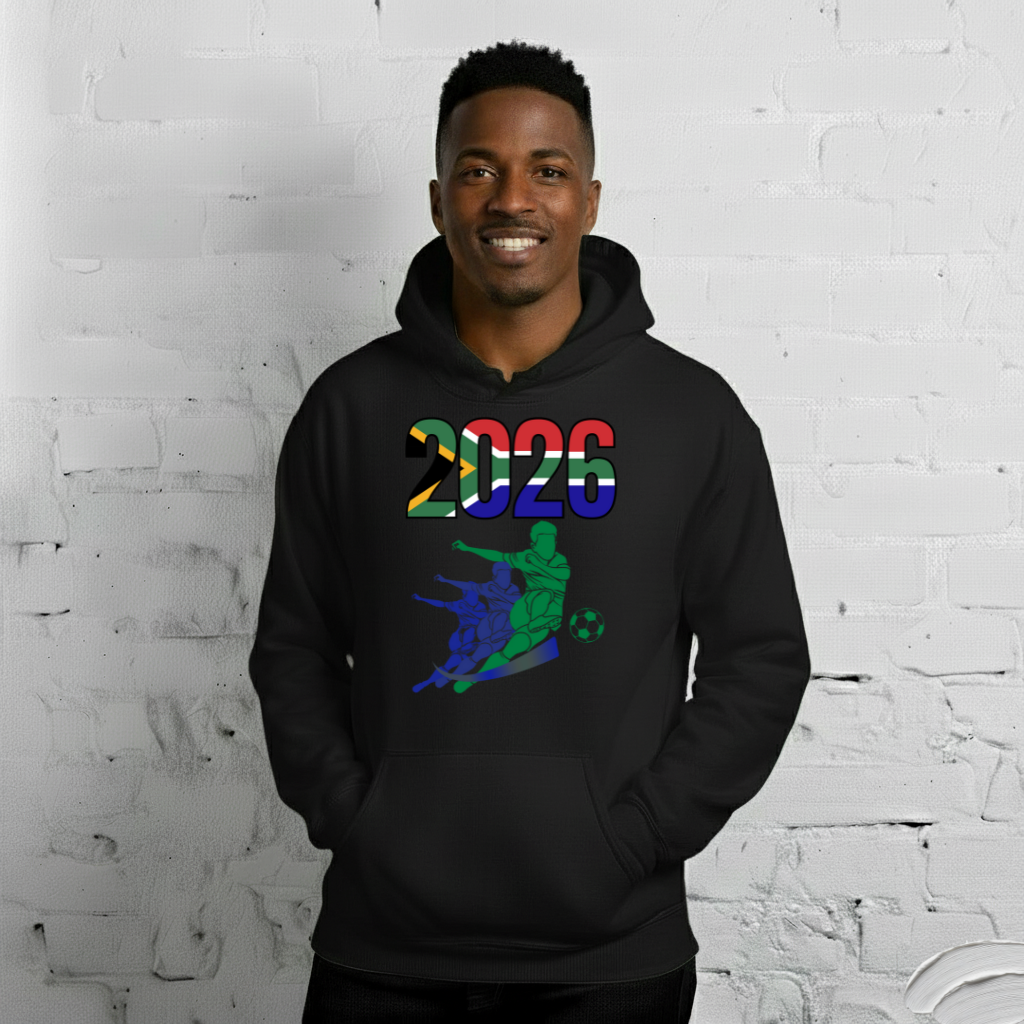 South Africa World Cup 2026 Fitted Hoodie | Rising_Jist_GR