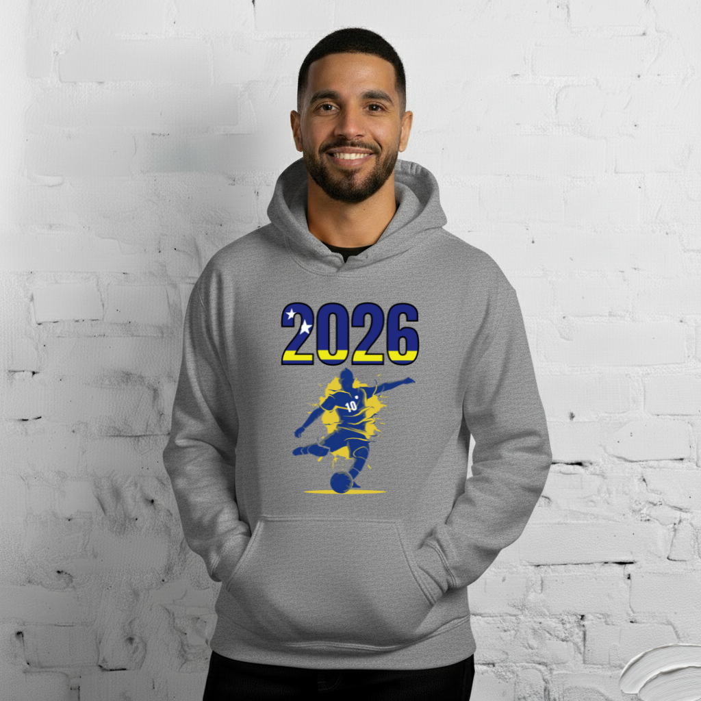 Curacao World Cup 2026 Fitted Hoodie | Let's Play