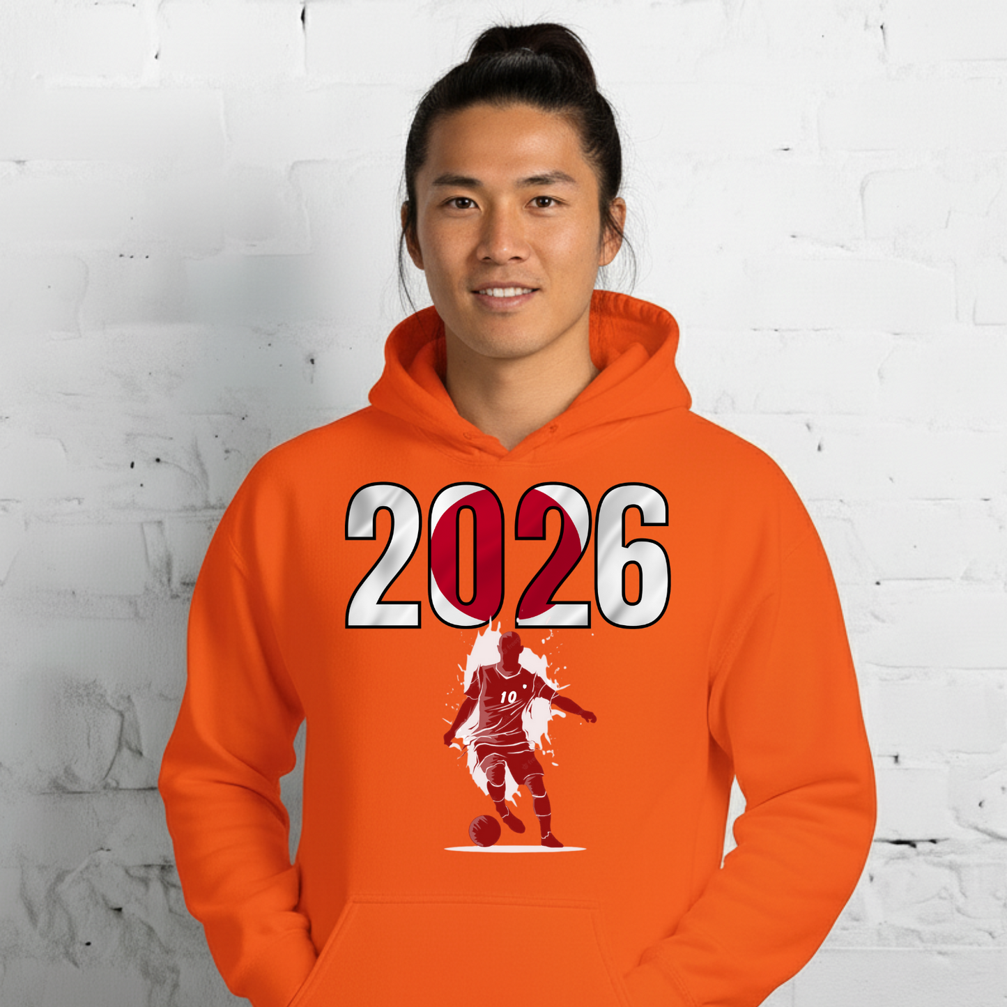 Japan World Cup 2026 Fitted Hoodie | Slick_Move_RD