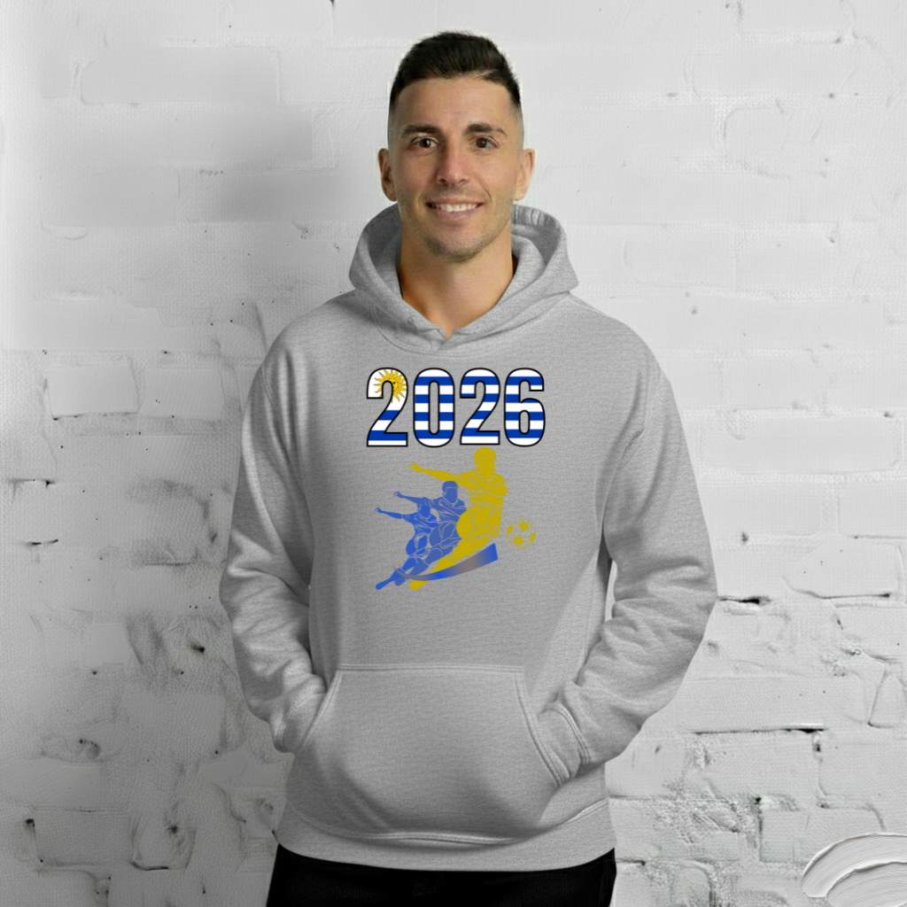 Uruguay World Cup 2026 Fitted Hoodie | Rising_Jist_YL