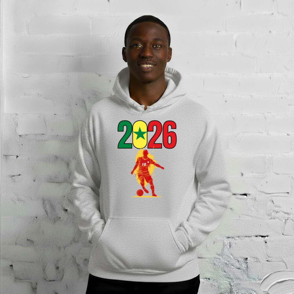 Senegal World Cup 2026 Fitted Hoodie | Slick_Move
