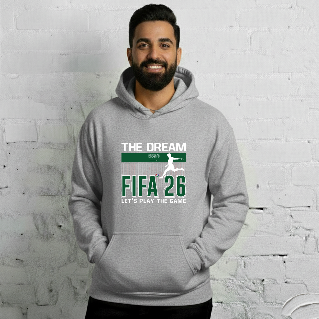 Saudi Arabia World Cup 2026 Fitted Hoodie | The_Dream