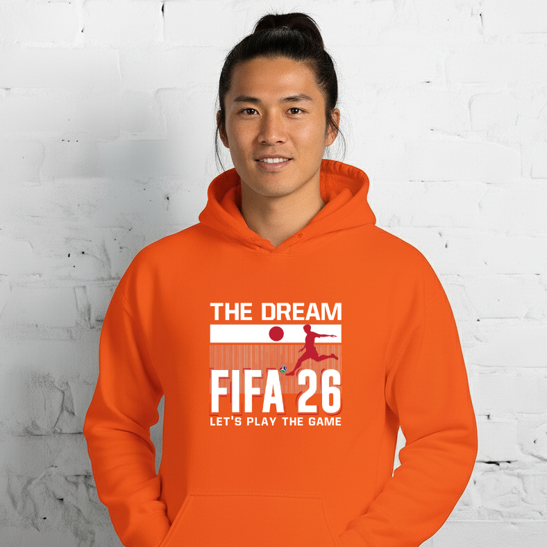 Japan World Cup 2026 Fitted Hoodie | The_Dream