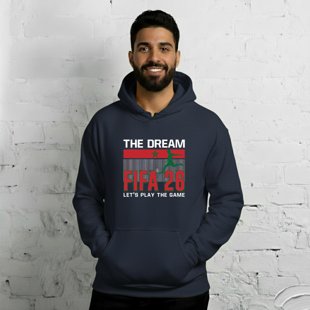 Morocco World Cup 2026 Fitted Hoodie | The_Dream