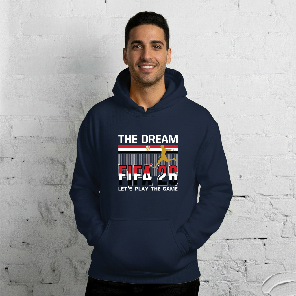 Egypt World Cup 2026 Fitted Hoodie | The_Dream