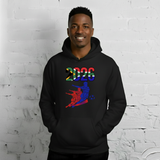 South Africa World Cup 2026 Fitted Hoodie | Rising_Jist_BL