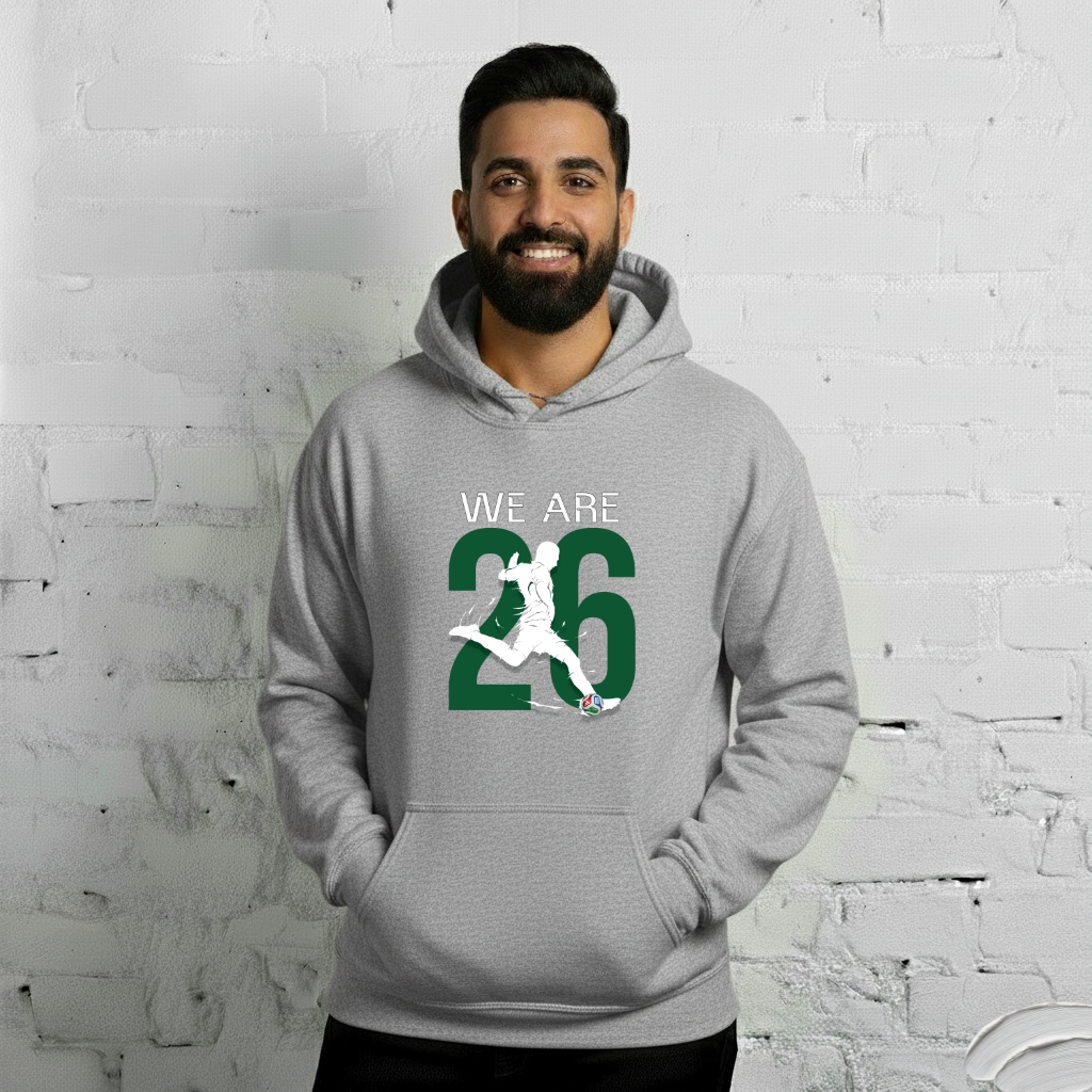 Saudi Arabia World Cup 2026 Fitted Hoodie | We_Are_26