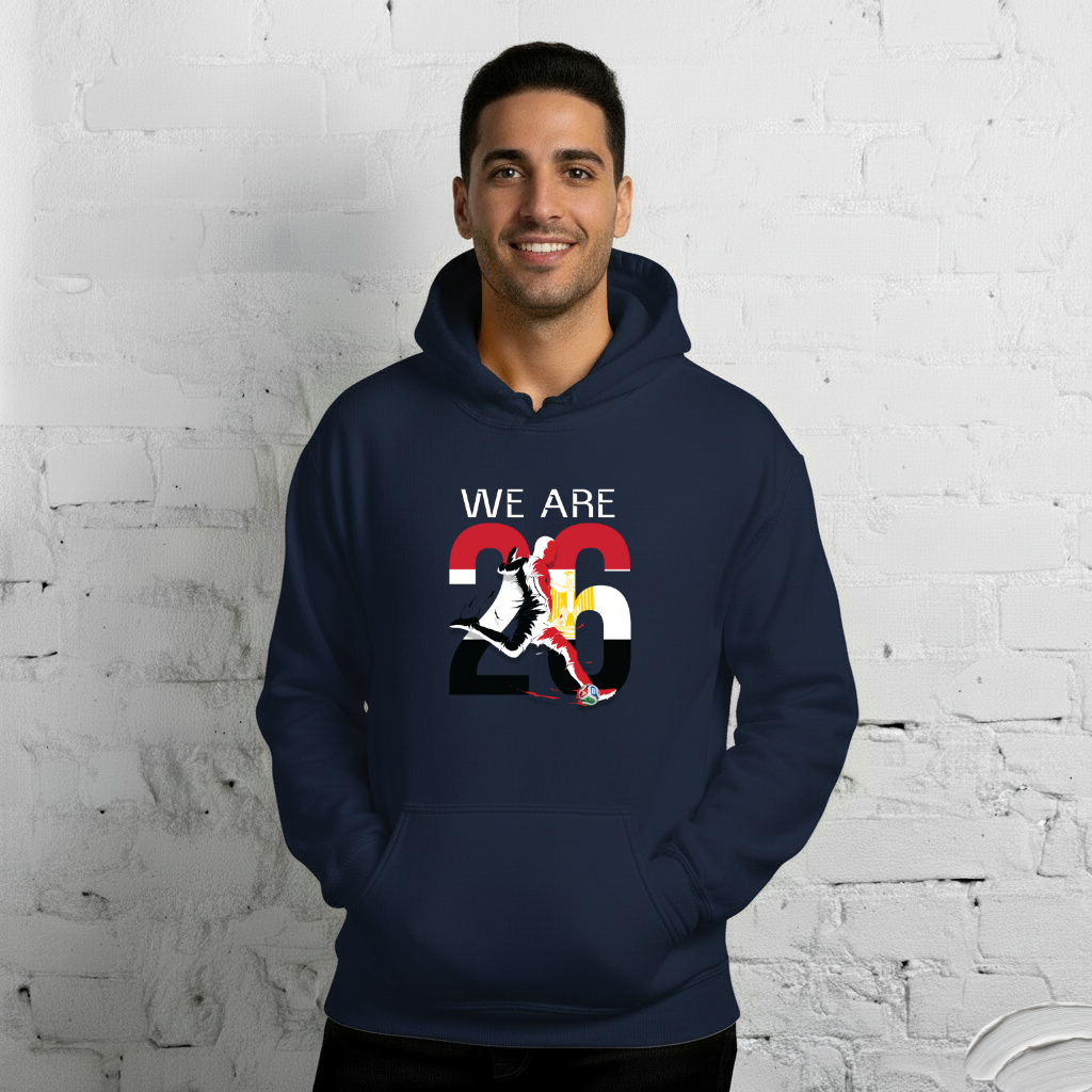 Egypt World Cup 2026 Fitted Hoodie | We_Are_26