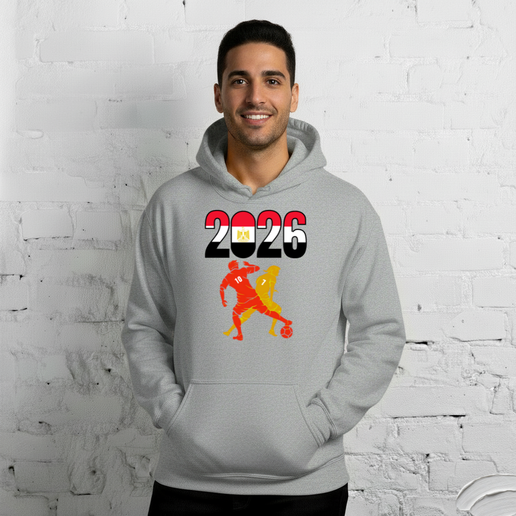 Egypt World Cup 2026 Fitted Hoodie | Smart_Tackle
