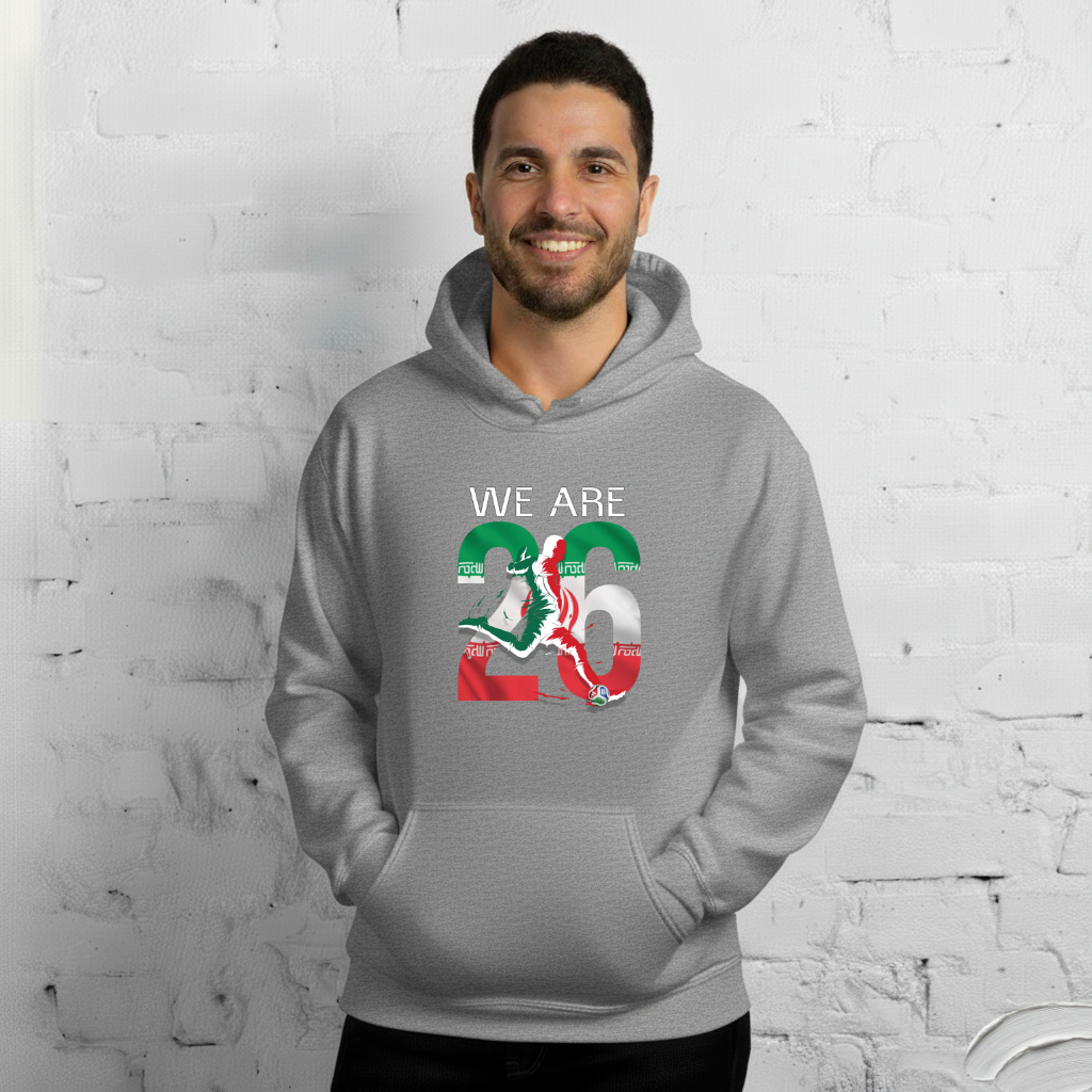 Iran World Cup 2026 Fitted Hoodie | We_Are_26