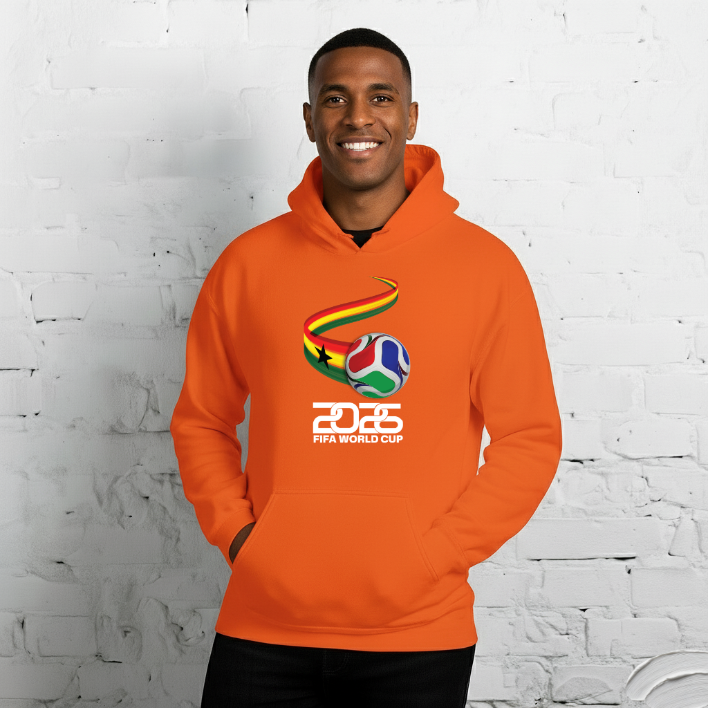 Ghana World Cup 2026 Fitted Hoodie | Trionda