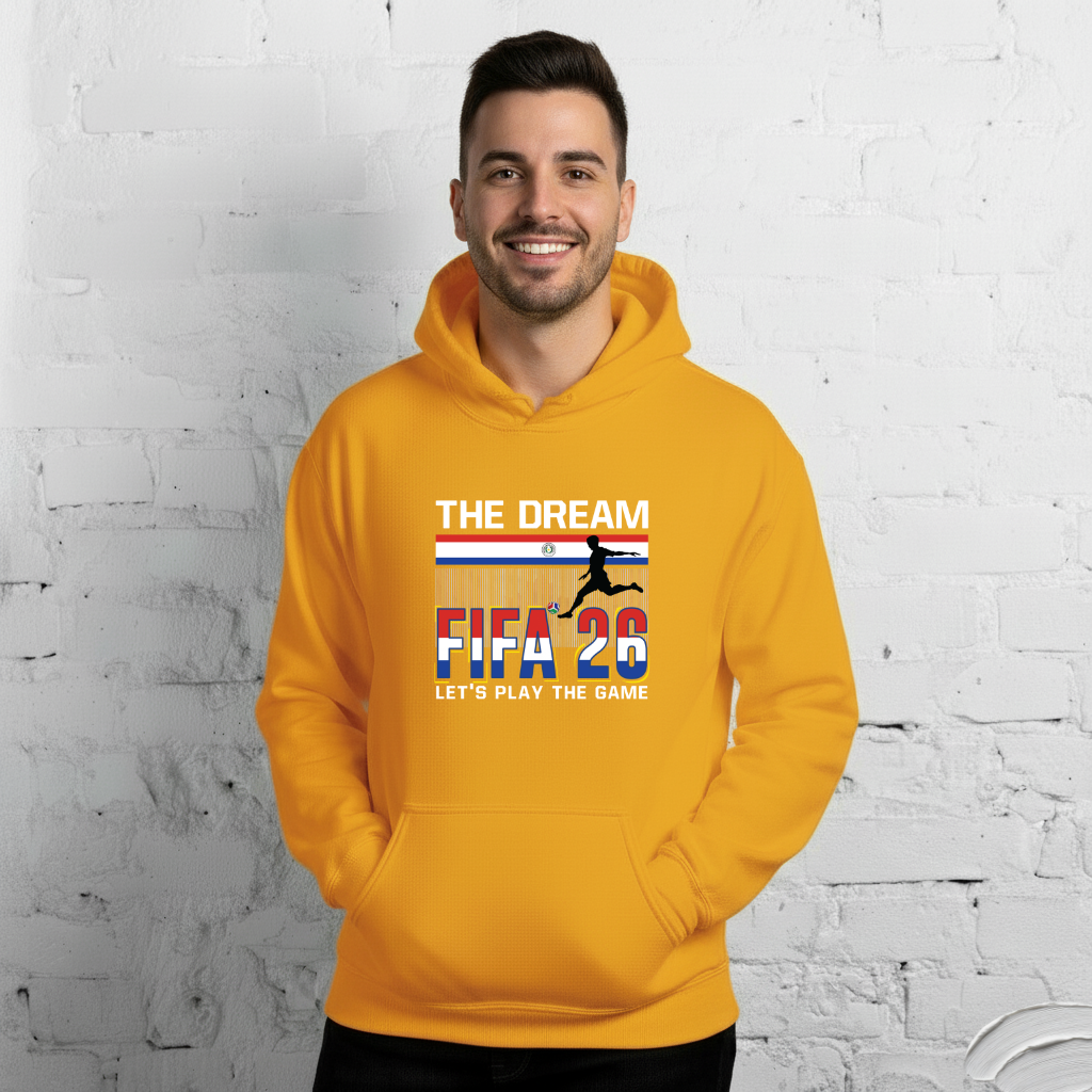 Paraguay World Cup 2026 Fitted Hoodie | The_Dream