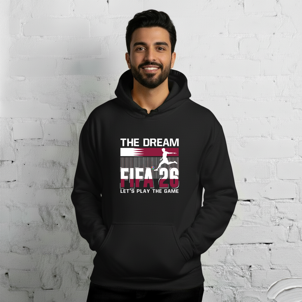 Qatar World Cup 2026 Fitted Hoodie | The_Dream