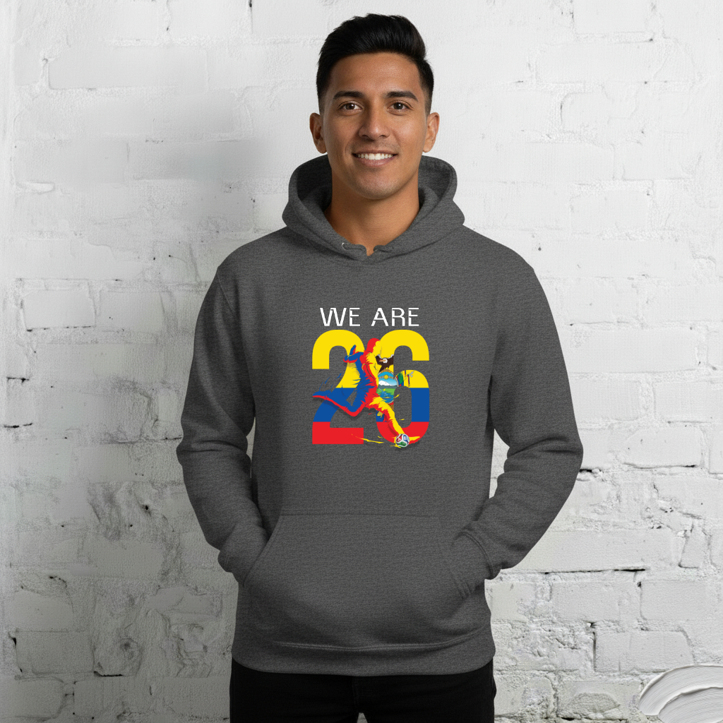 Ecuador World Cup 2026 Fitted Hoodie | We_Are_26