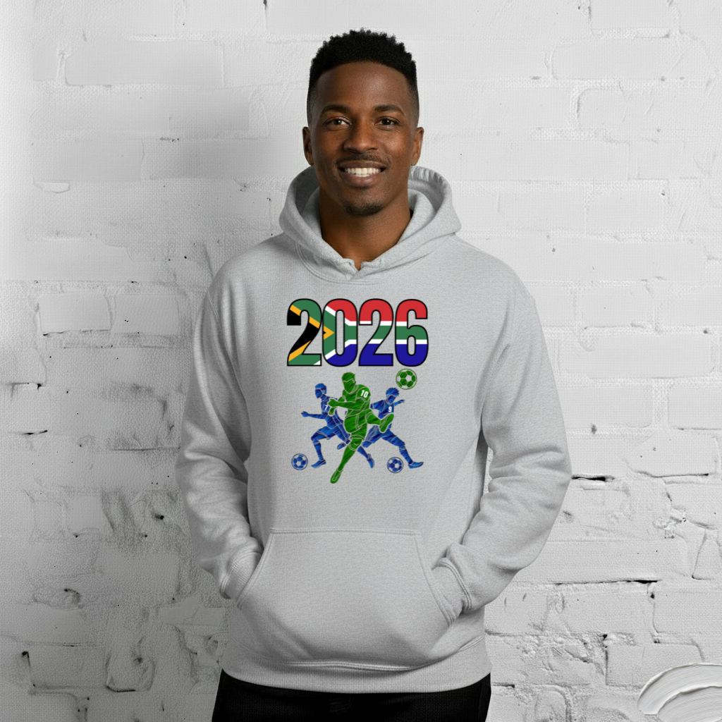 South Africa World Cup 2026 Fitted Hoodie | Sprints_Trio