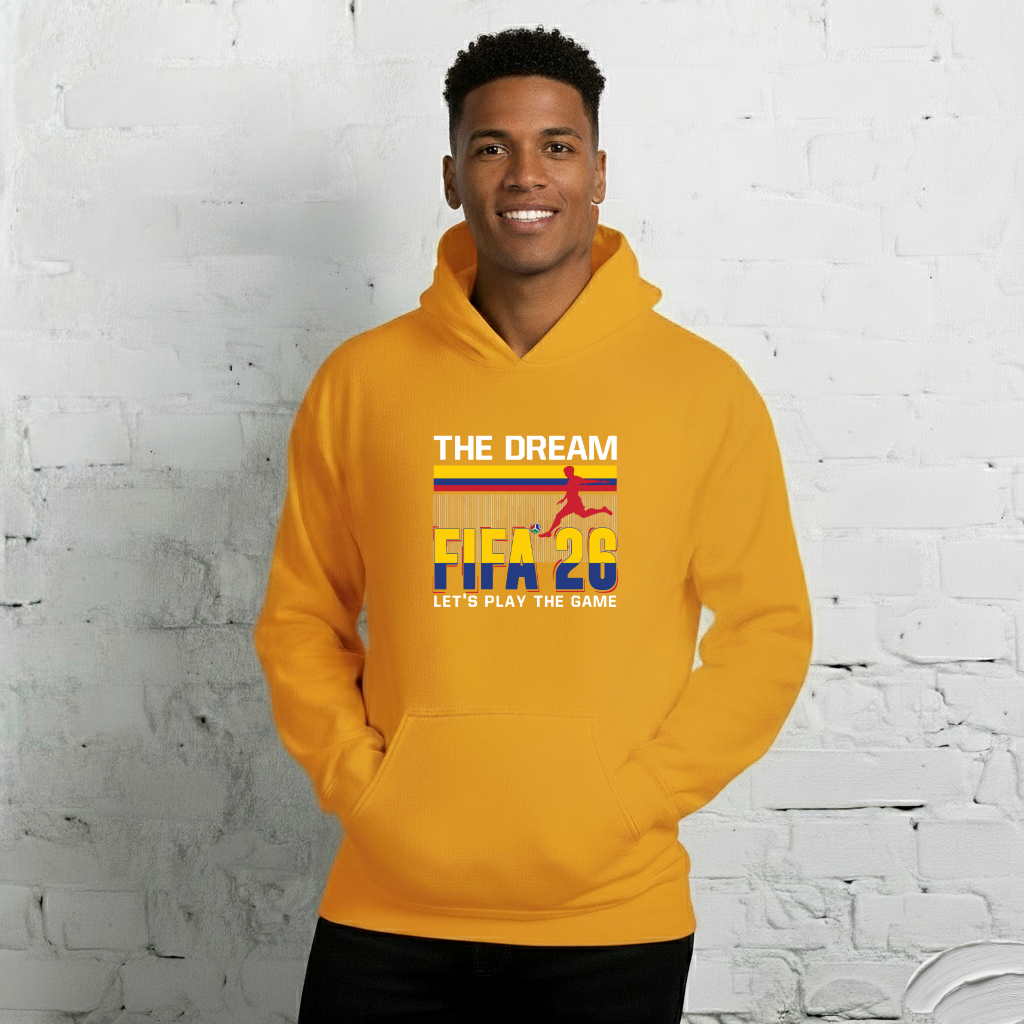 Colombia World Cup 2026 Fitted Hoodie | The_Dream