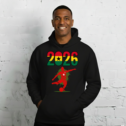 Ghana World Cup 2026 Fitted Hoodie | Let's_Play_RD