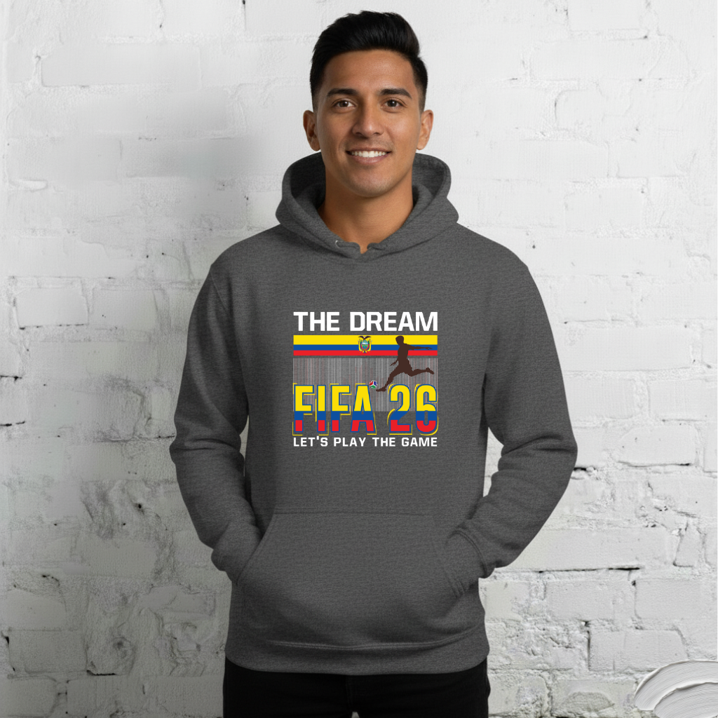 Ecuador World Cup 2026 Fitted Hoodie | The_Dream