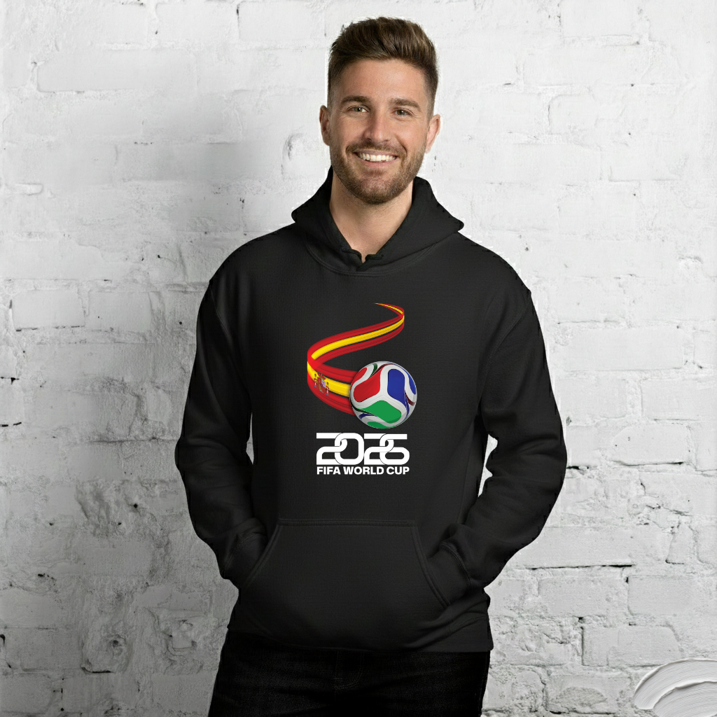 Spain World Cup 2026 Fitted Hoodie | Trionda