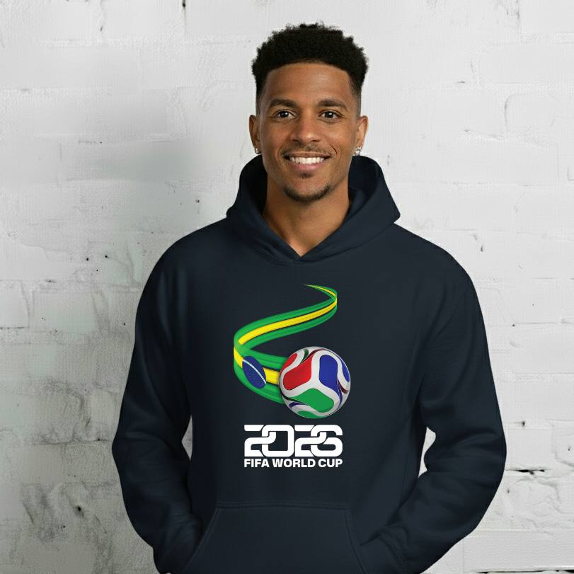 Brazil World Cup 2026 Fitted Hoodie | Trionda