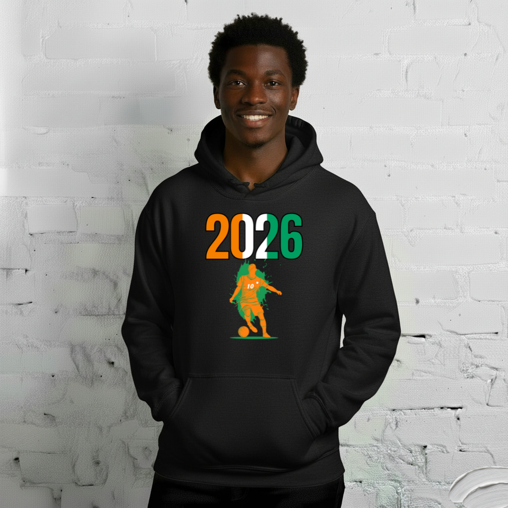 Côte d'Ivoire World Cup 2026 Fitted Hoodie | Slick_Move
