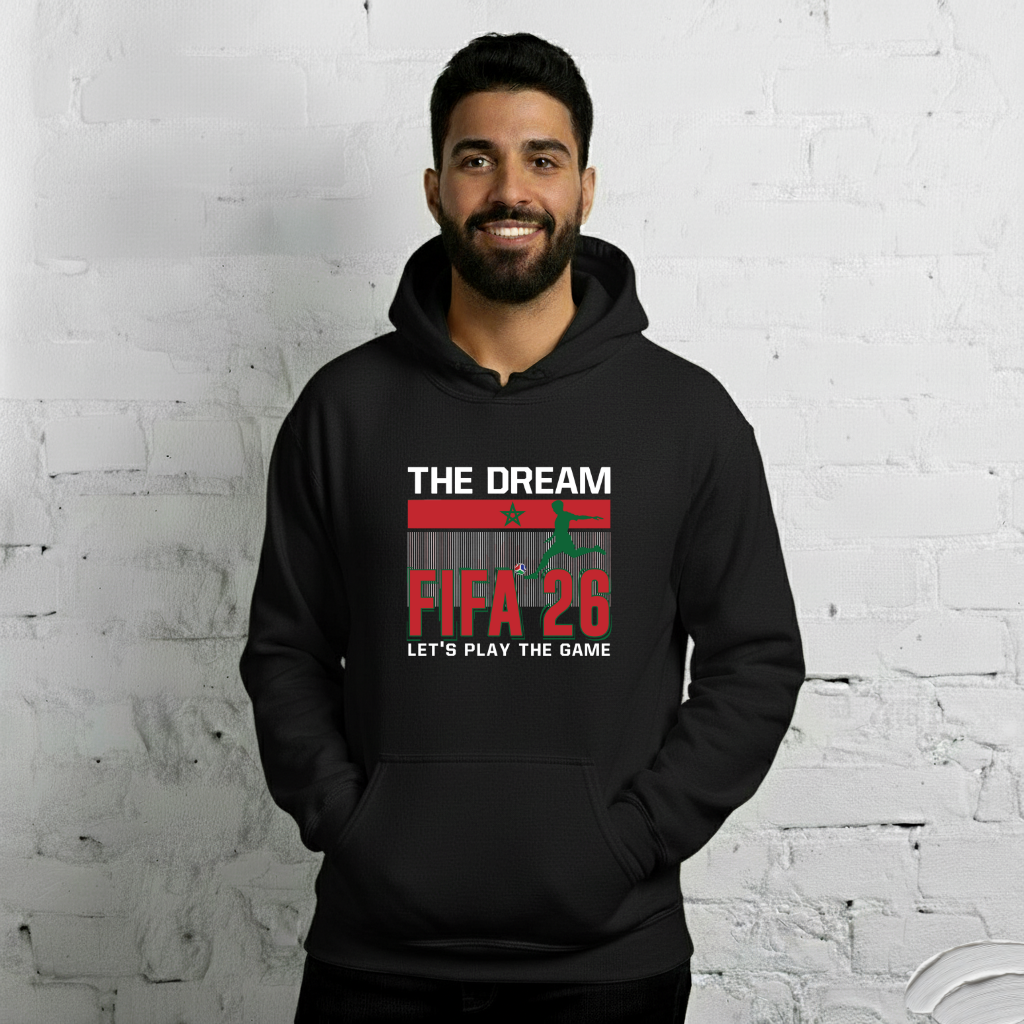 Morocco World Cup 2026 Fitted Hoodie | The_Dream