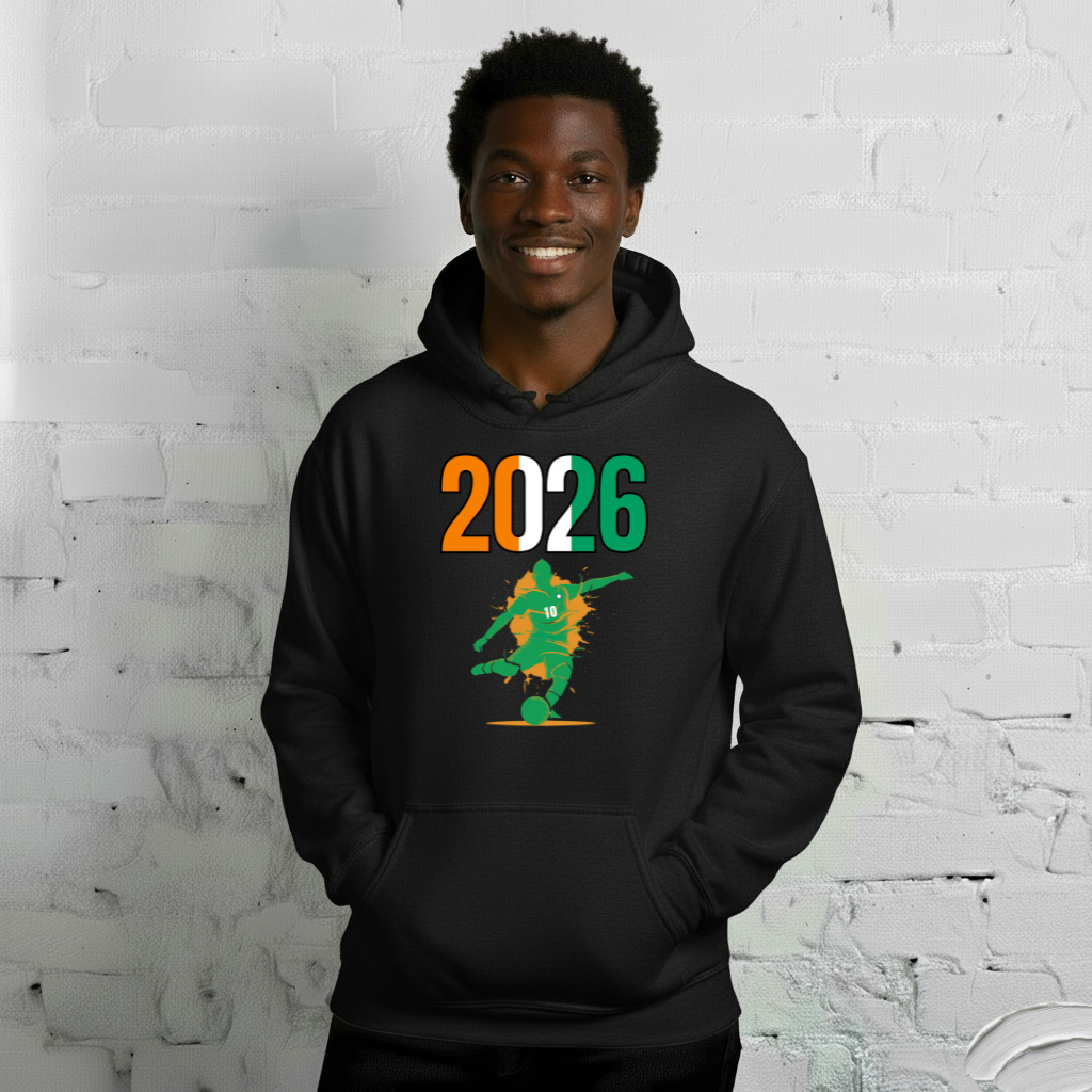 Côte d'Ivoire World Cup 2026 Fitted Hoodie | Let's_Play