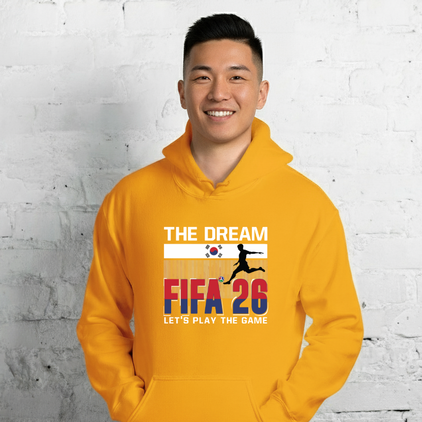 South Korea World Cup 2026 Fitted Hoodie | The_Dream