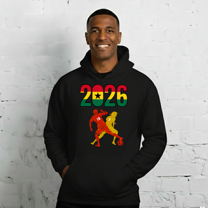 Ghana World Cup 2026 Fitted Hoodie | Smart_Tackle
