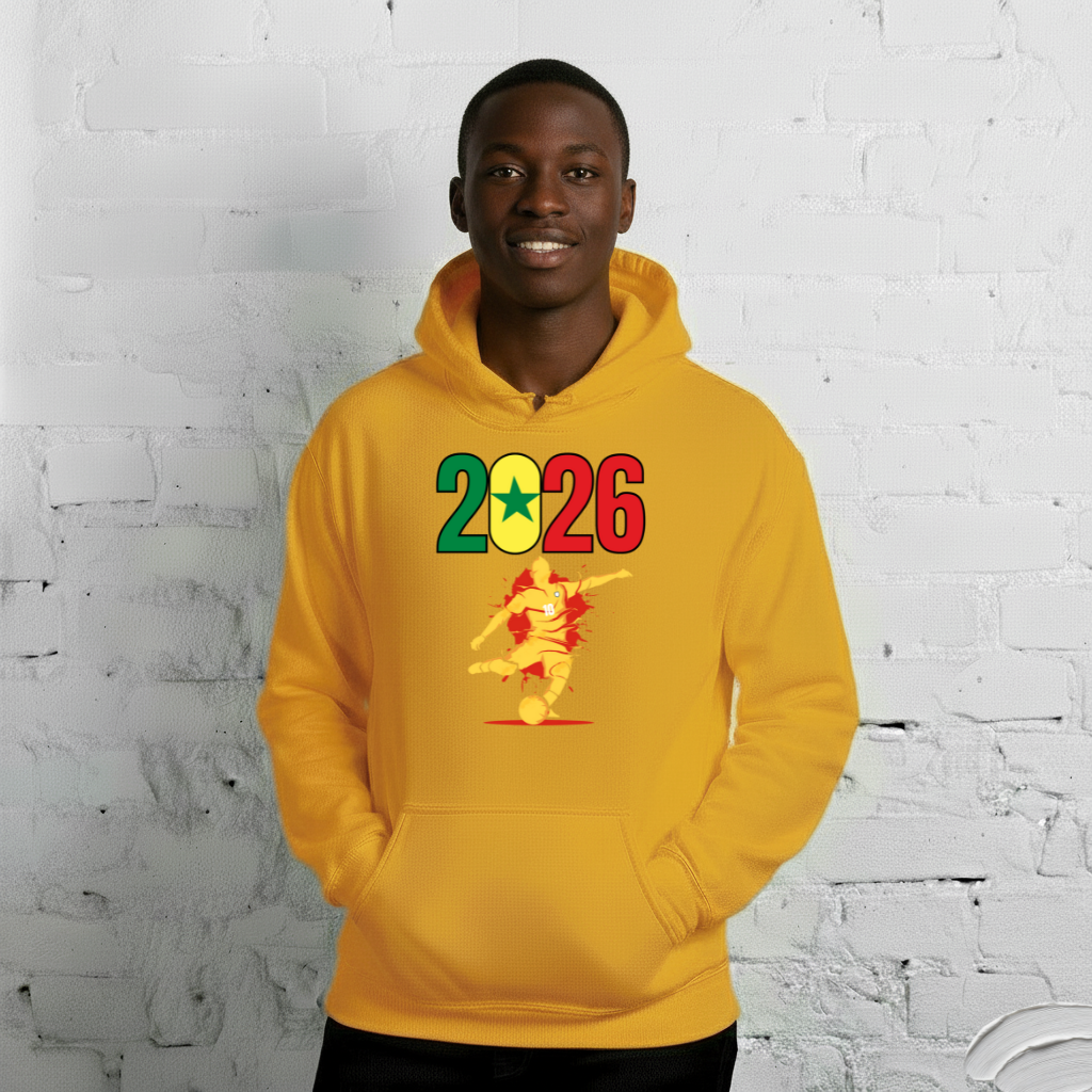 Senegal World Cup 2026 Fitted Hoodie | Let's PLay