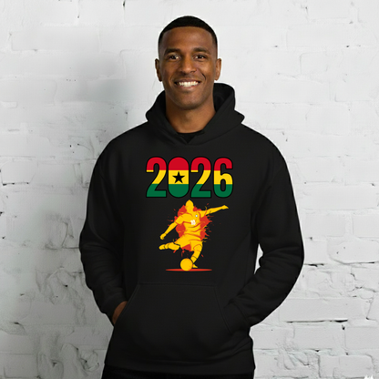 Ghana World Cup 2026 Fitted Hoodie | Let'sPlay_YL