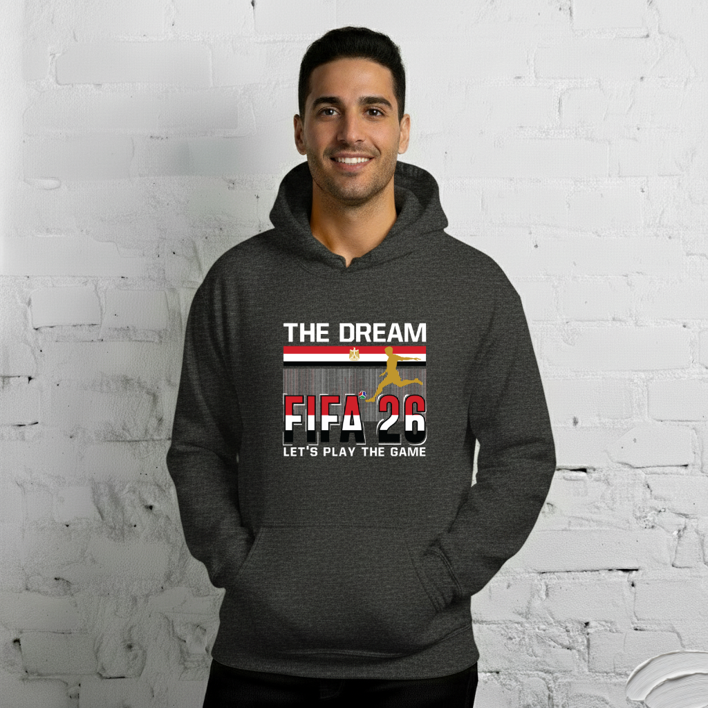 Egypt World Cup 2026 Fitted Hoodie | The_Dream