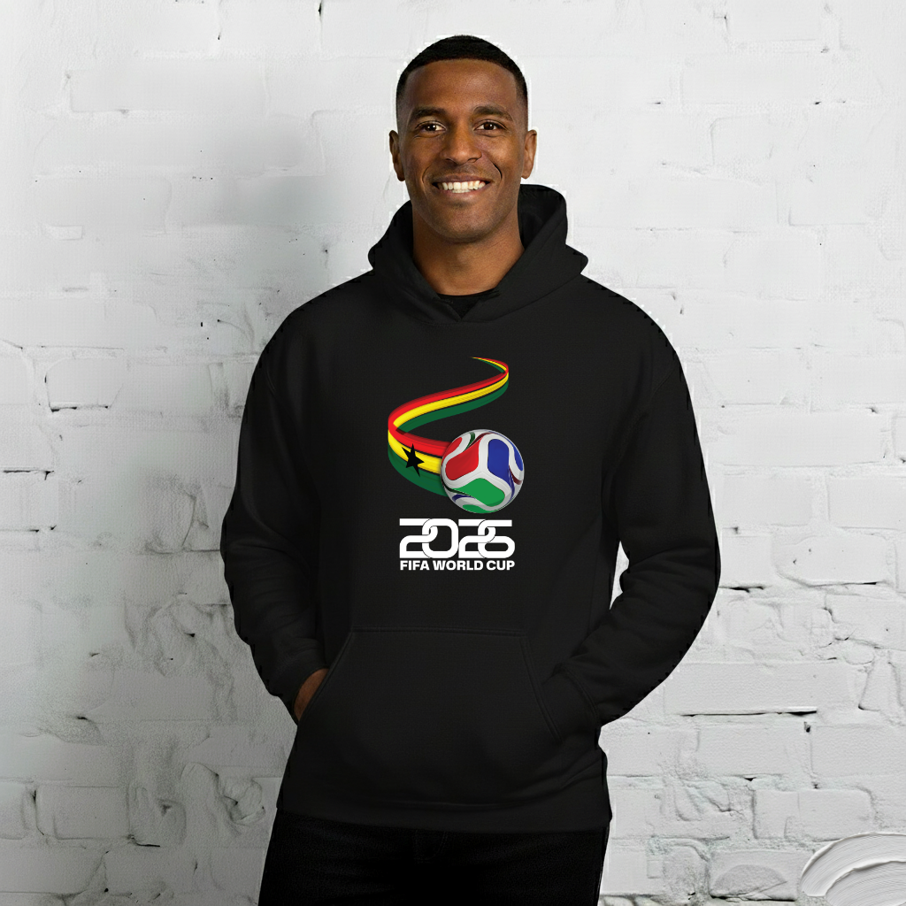 Ghana World Cup 2026 Fitted Hoodie | Trionda