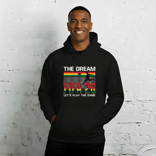 Ghana World Cup 2026 Fitted Hoodie | The_Dream