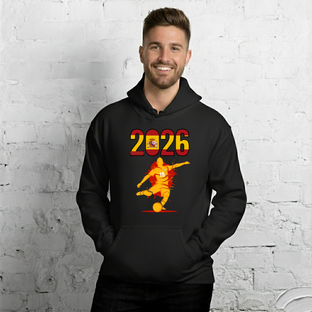Spain World Cup 2026 Fitted Hoodie | Let's Play_YL