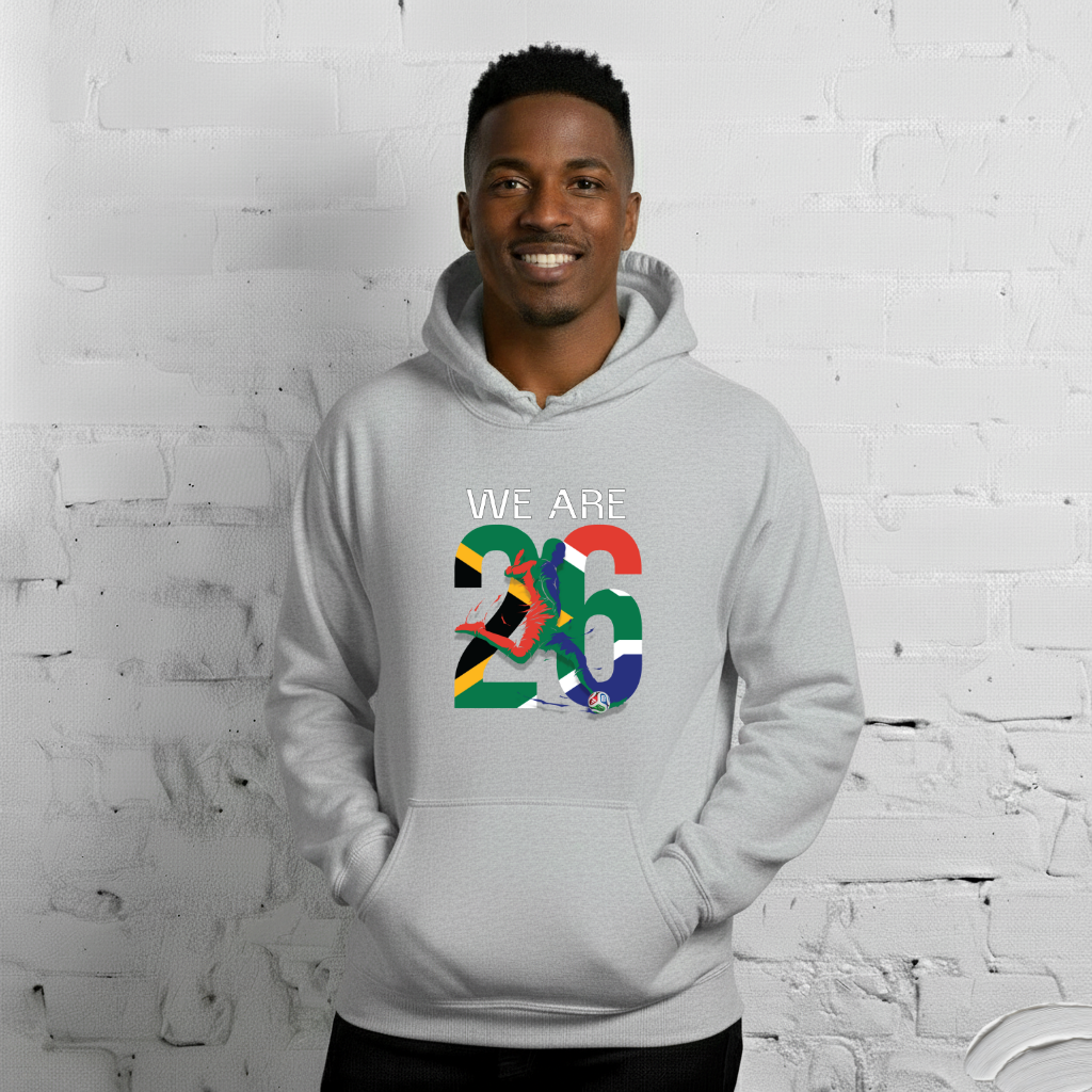 South Africa World Cup 2026 Fitted Hoodie | We_Are_26