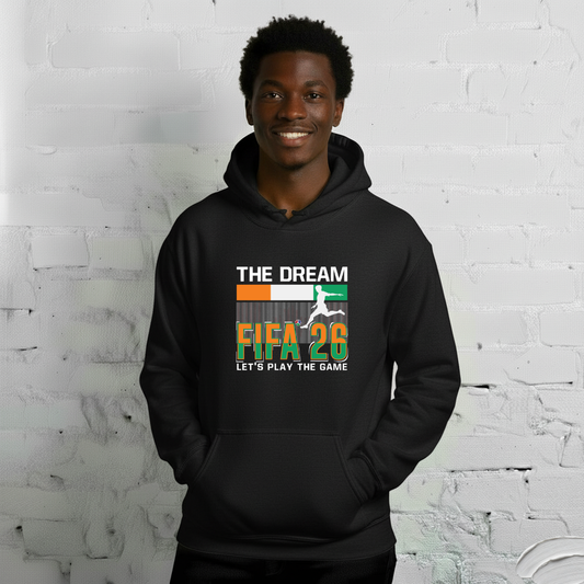 Côte d_Ivoire World Cup 2026 Fitted Hoodie | The_Dream