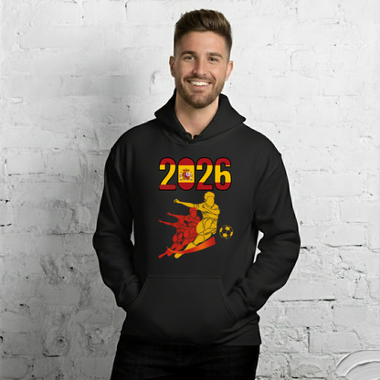 Spain World Cup 2026 Fitted Hoodie | Rising_Jist_YL