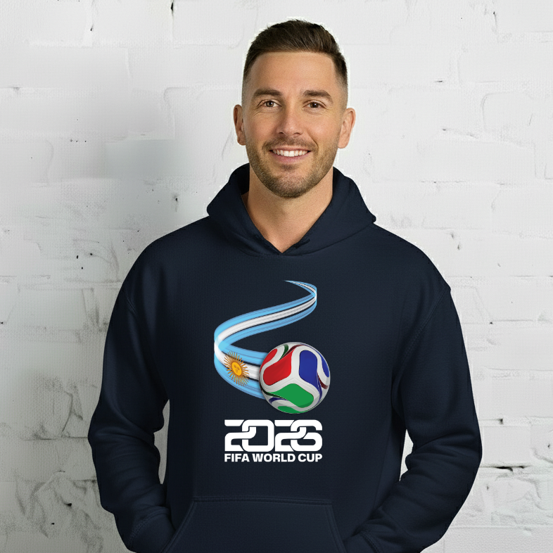 Argentina World Cup 2026 Fitted Hoodie | Trionda