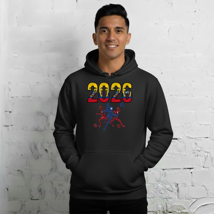 Ecuador World Cup 2026 Fitted Hoodie | Sprints_Trio