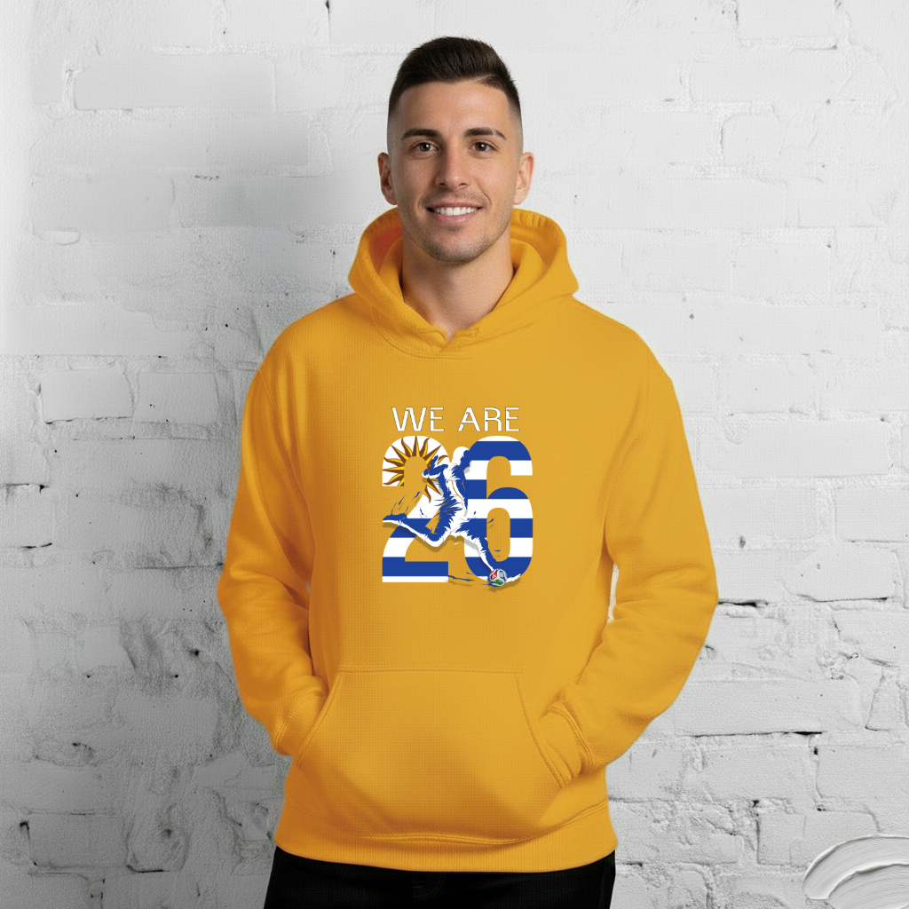 Uruguay World Cup 2026 Fitted Hoodie | We_Are_26