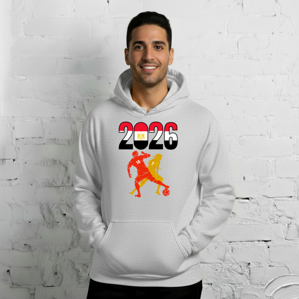 Egypt World Cup 2026 Fitted Hoodie | Smart_Tackle