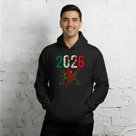 Mexico World Cup 2026 Fitted Hoodie | Sprints_Trio
